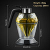 CrystalFlow™ Glass Gravy Boat Honey Dispenser
